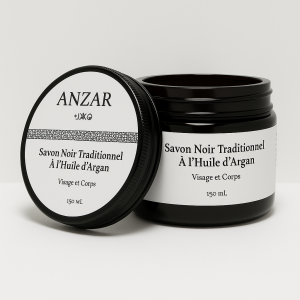 Savon noir à l'huile d'argan - 150gr